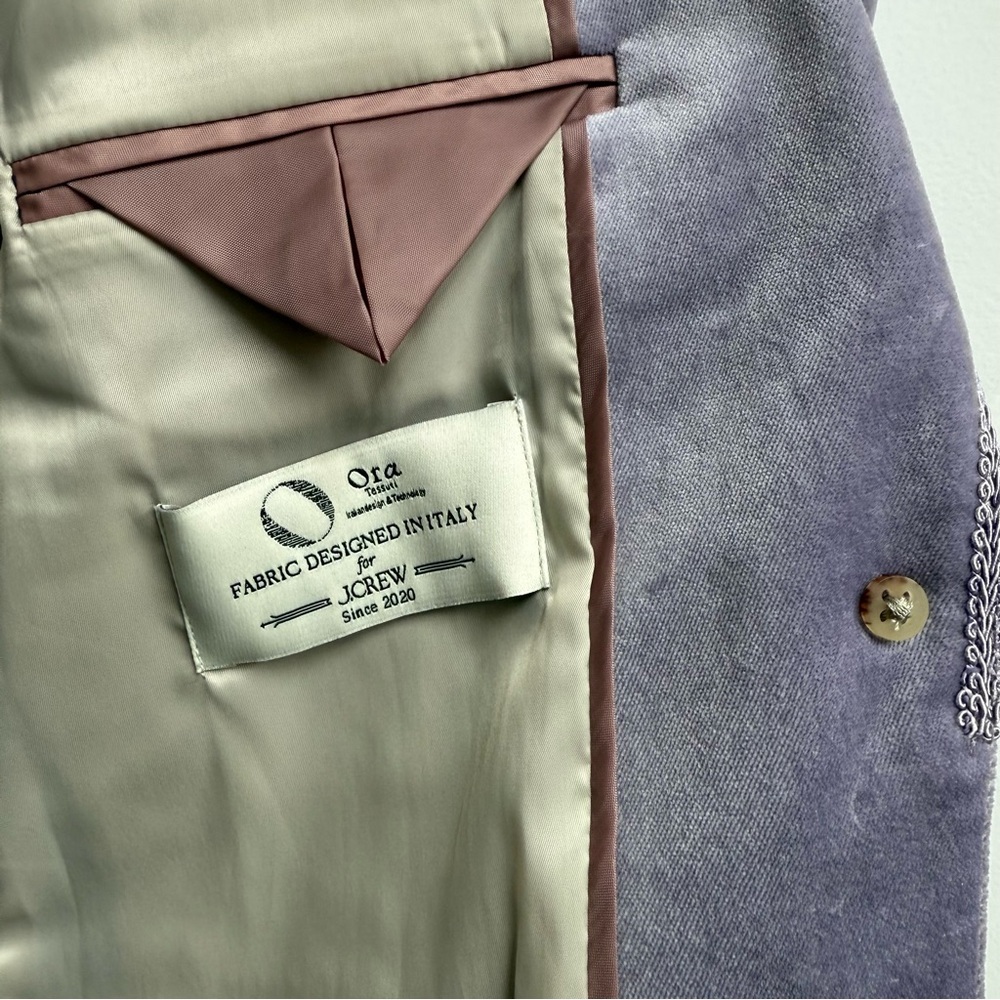 J. Crew Lavender Blazer - Picture 8 of 9